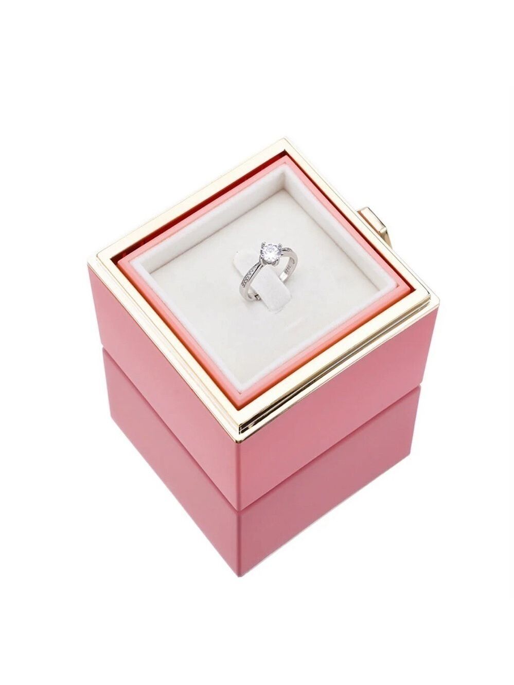 Eternal Rose Box with S925 Ring- Real Preserved Rose